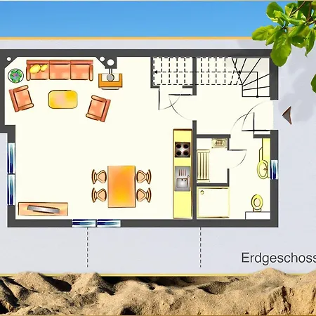 Tatil Evi Fischerdorf Ddh Hafftraum *