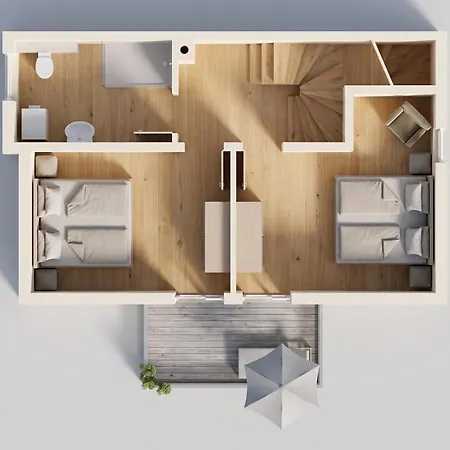 Fischerdorf Ddh Hafftraum Tatil Evi *